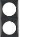 EAN 4011334338192 - Berker 918262510 placa de pared y cubierta de interruptor Negro imagen 1