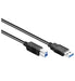 EAN 4014619674053 - Alcasa USB A/USB B, 0.5 m cable USB USB 3.2 Gen 1 (3.1 Gen 1) 0,5 m Negro imagen 1