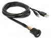 EAN 4043619857180 - DeLOCK 85718 cable USB 1,5 m USB A Negro imagen 1