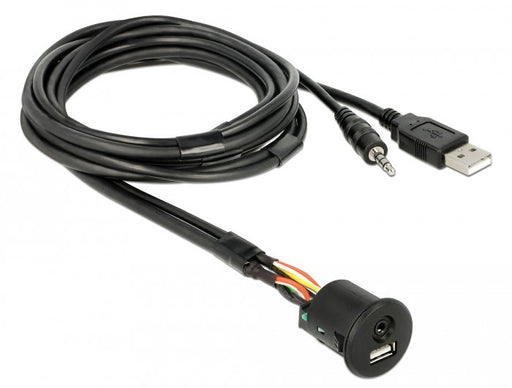 EAN 4043619857180 - DeLOCK 85718 cable USB 1,5 m USB A Negro imagen 1