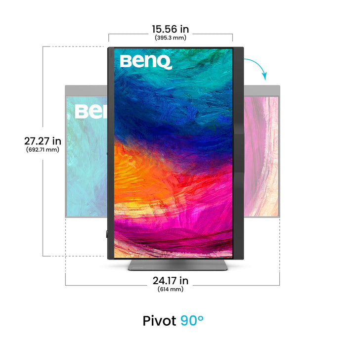 EAN 4718755097416 - BenQ PD2770U pantalla para PC 68,6 cm (27") 3840 x 2160 Pixeles 4K Ultra HD LCD Negro imagen 5