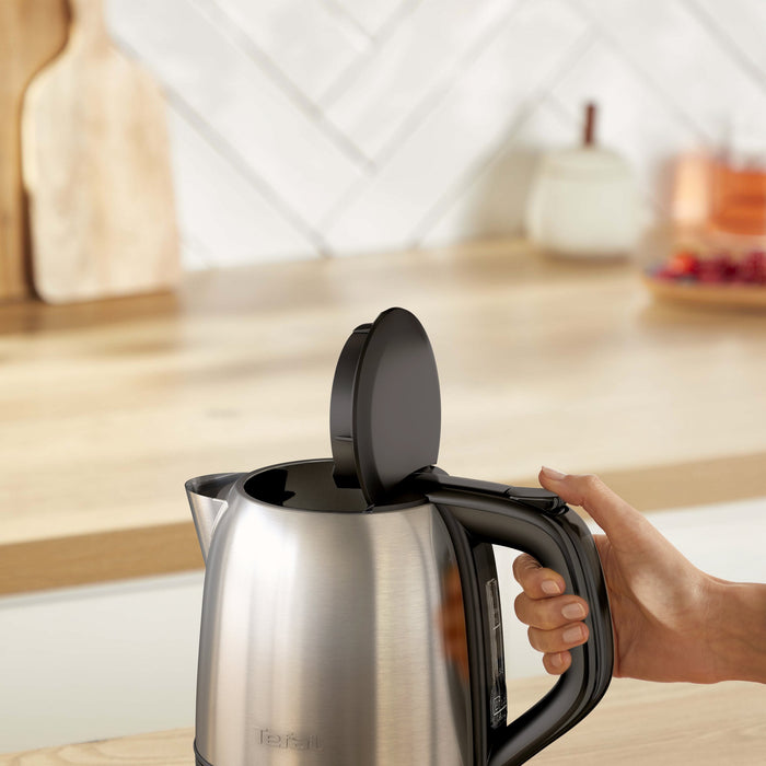 EAN 3045387296711 - Tefal Subito Mini KO5S2DE0 tetera eléctrica 1 L 2400 W Negro, Acero inoxidable imagen 8