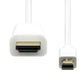 EAN 5714590104929 - ProXtend MDP-HDMI-002W adaptador de cable de vídeo 2 m Mini DisplayPort Blanco imagen 1