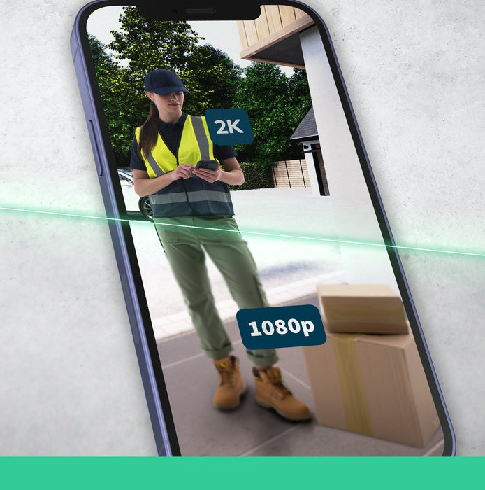 EAN 0193108145626 - Arlo Essential 2K Video Doorbell Blanco imagen 7