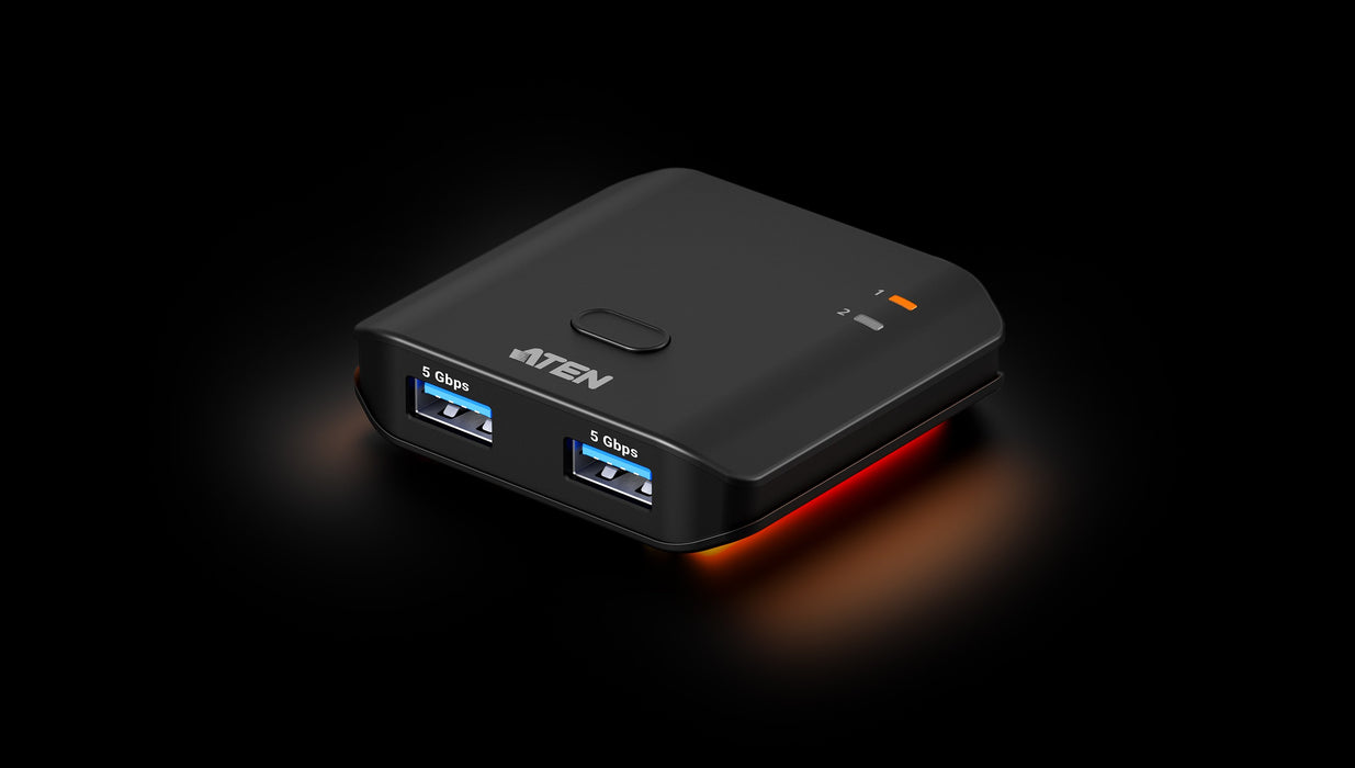 EAN 4711581521476 - ATEN US4322-AT hub de interfaz USB 3.2 Gen 1 (3.1 Gen 1) Type-A Negro imagen 1