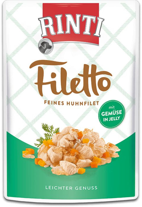 EAN 4000158954046 - RINTI 95404 alimento húmedo para perros Pollo, Vegetal Adulto 100 g imagen 1