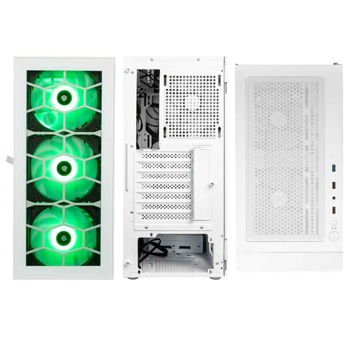 EAN 5999094005372 - Kolink OBSERVATORY HF GLASS WHITE ARGB Midi Tower Blanco imagen 2
