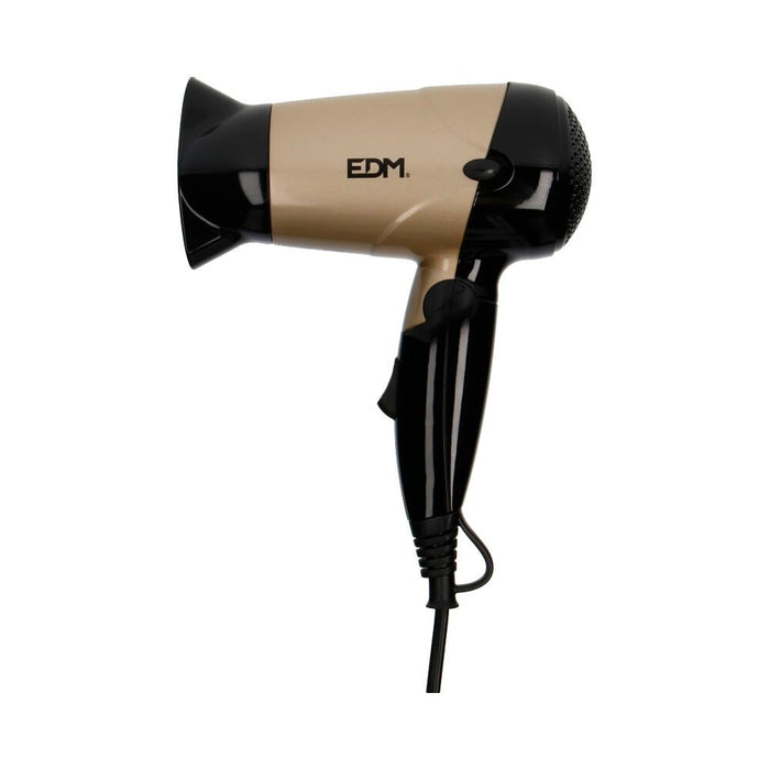 EAN 8425998076349 - EDM 07634 secador 1000 W Negro, Oro imagen 1
