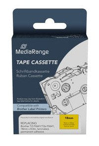EAN 4260664879831 - MediaRange MRBTZFX641 cinta para impresora de etiquetas Negro sobre amarillo imagen 2