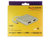 EAN 4043619877164 - DeLOCK 87716 Adaptador gráfico USB 2560 x 1440 Pixeles Plata imagen 1