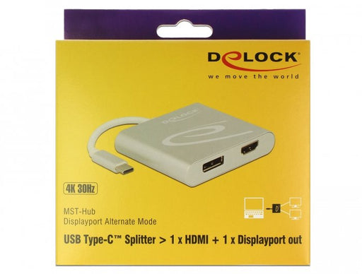 EAN 4043619877164 - DeLOCK 87716 Adaptador gráfico USB 2560 x 1440 Pixeles Plata imagen 1