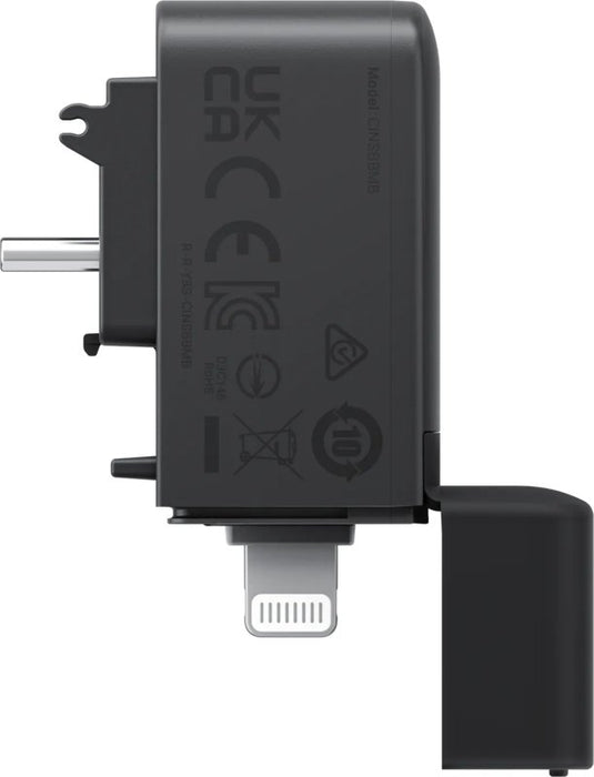 EAN 6970357855445 - Insta360 X4 Quick Reader lector de tarjeta USB-Type C/Lightning Negro imagen 4