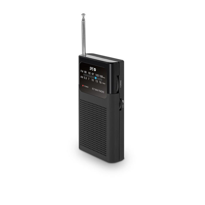 EAN 8436542858762 - SPC Radio ICY MAX Portátil Analógica Negro imagen 3