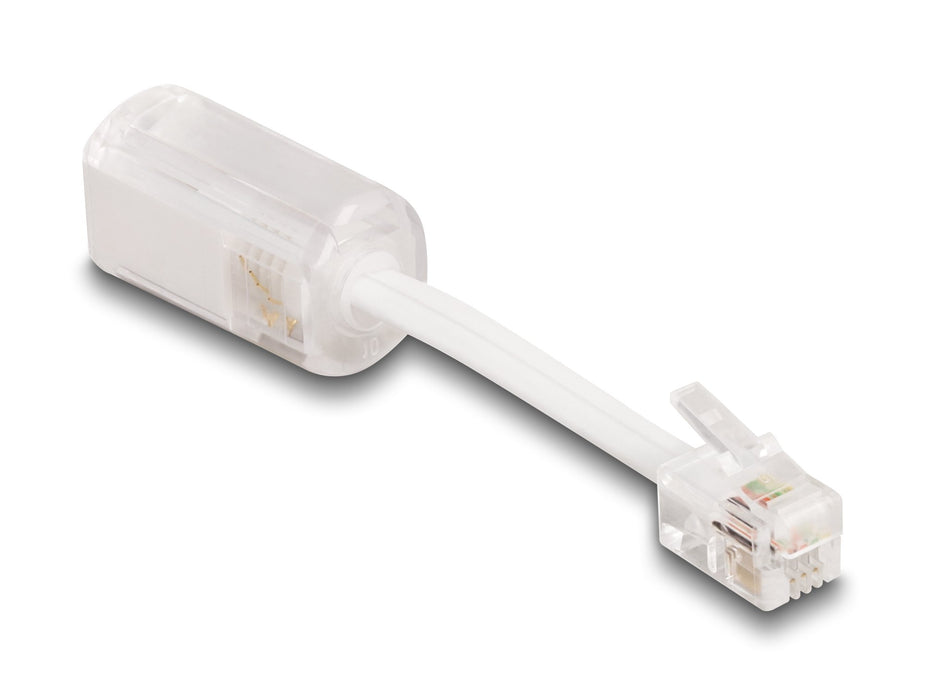 EAN 4043619881703 - DeLOCK 88170 cambiador de género para cable Transparente, Blanco imagen 1