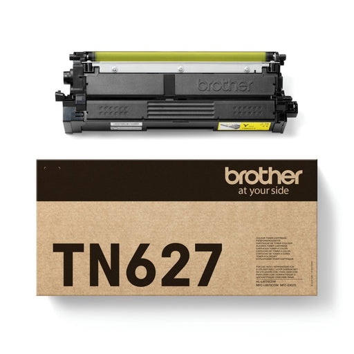 EAN 4977766843669 - Brother TN-627Y cartucho de tóner 1 pieza(s) Original Amarillo imagen 1