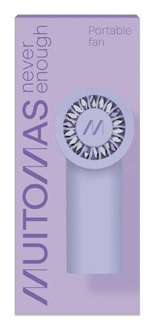 EAN 8021735228400 - Muitomas Lila Ventilador de mano imagen 3