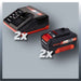 EAN 4006825610338 - Einhell GE-CM 43 Li M Kit Cortacésped manual Batería Negro, Gris, Rojo imagen 4