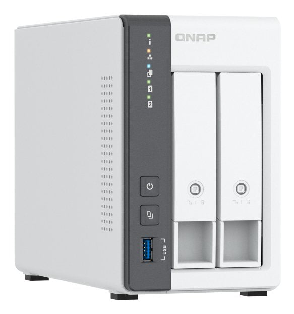 EAN 0885022027415 - QNAP TS-216G servidor de almacenamiento NAS Torre Cortex-A Cortex-A55 4 GB Unidad de disco duro Blanco imagen 3