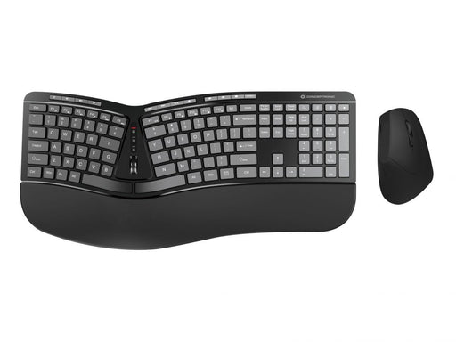 EAN 4015867236642 - Conceptronic ORAZIO02US teclado Ratón incluido Oficina RF inalámbrico QWERTY Inglés de EE. UU. Negro imagen 1