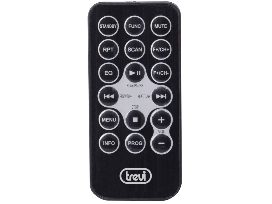 EAN 8011000026930 - Trevi CMP 588 DAB Analógica DAB, DAB+, FM Negro Reproducción MP3 imagen 5