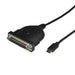 EAN 65030872010 - StarTech.com ICUSBCPLLD25 cable paralelo Negro 1,83 m imagen 2