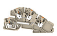 EAN 4064675266303 - Weidmüller AITB 4 BB L-L bloque de terminales Beige, Naranja imagen 1