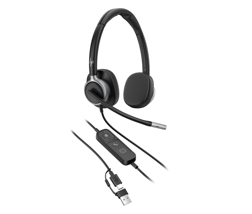 EAN 0199764365590 - HP Poly Mission 625 Stereo USB Wired Headset (Bulk) Alámbrico Diadema Business/Everyday USB Tipo C Negro imagen 21
