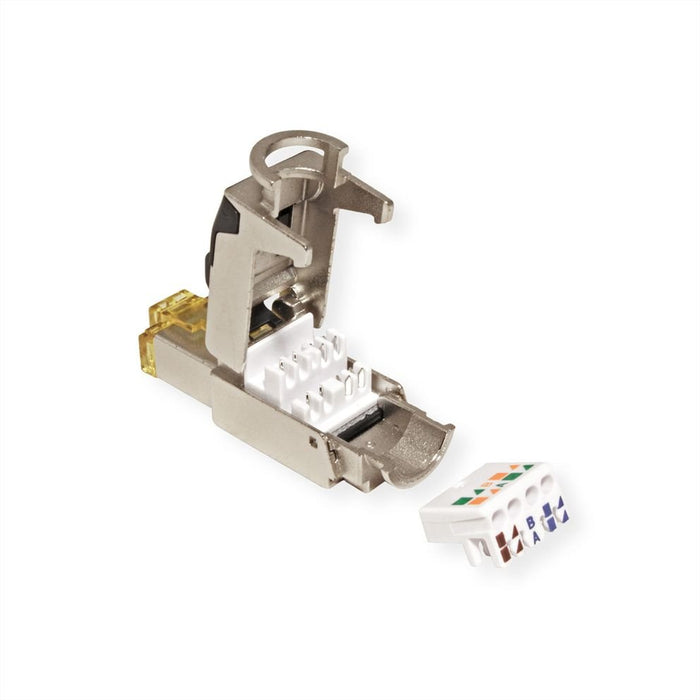 EAN 7630049614659 - ROLINE 21.17.0323 conector RJ45 Negro, Metálico imagen 3