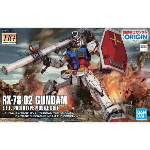 EAN 4573102589293 - Bandai [026] HG 1/144 RX-78-02 Gundam (Gundam The Origin Ver.) imagen 2