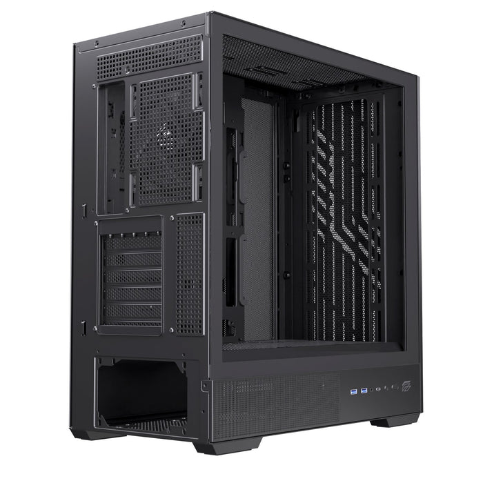 EAN 6977277360134 - Einarex EXCS-PL-800C-B carcasa de ordenador Midi Tower Negro imagen 7