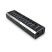 EAN 4002888433709 - Lindy 43370 hub de interfaz USB 3.2 Gen 1 (3.1 Gen 1) Type-B 5000 Mbit/s Negro imagen 2