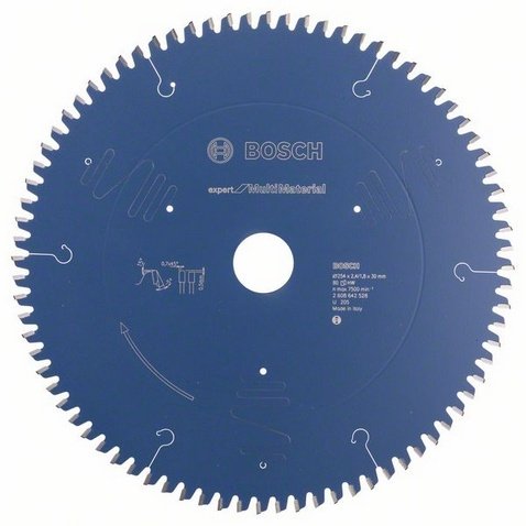 EAN 3165140650106 - Bosch 2608642528 hoja de sierra circular 25,4 cm 1 pieza(s) imagen 2