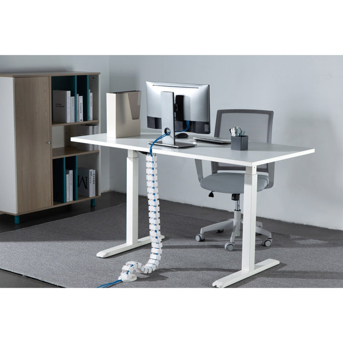 EAN 4043718309405 - InLine 59996C organizador de cables Escritorio Panel guíacables Blanco 1 pieza(s) imagen 4