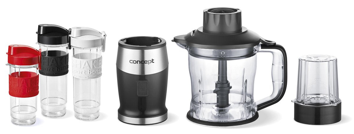 EAN 8595631002834 - Concept SM3390 licuadora 1,2 L Batidora de inmersión 700 W Negro, Acero inoxidable imagen 1