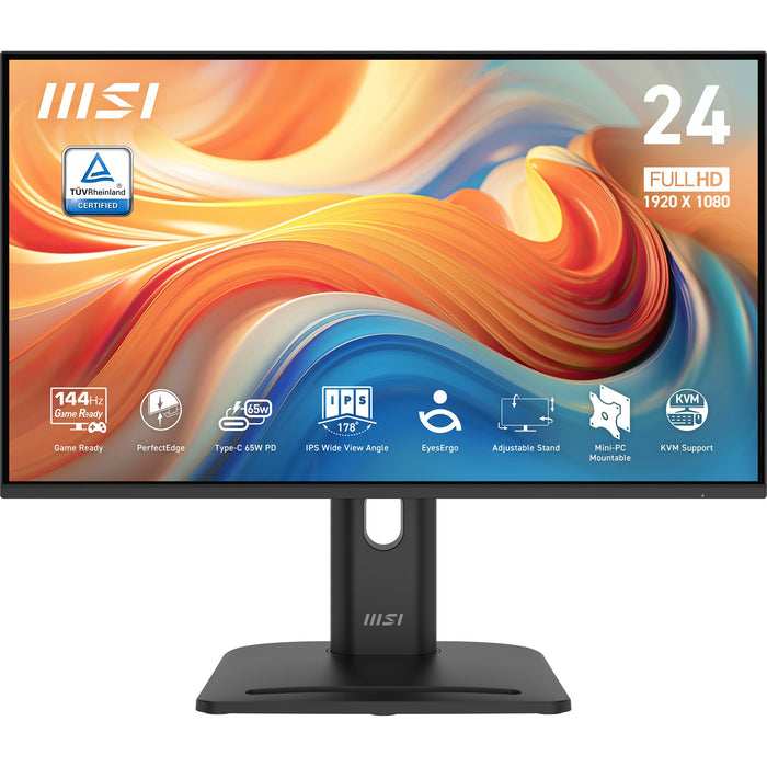 EAN 4711377318471 - MSI Pro MP245PHG E14 pantalla para PC 60,5 cm (23.8") 1920 x 1080 Pixeles Full HD LCD Negro imagen 1
