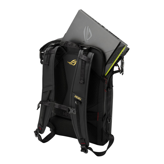 EAN 4711636593908 - ASUS ROG SLASH Backpack Edition 20 mochila Mochila enrollable Negro Poliéster, cuero PU imagen 6