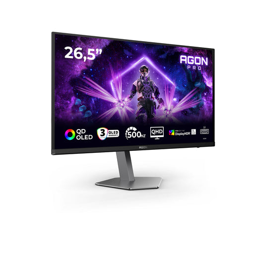 EAN 4038986183031 - AOC AGON PRO AG276QKD2 pantalla para PC 67,3 cm (26.5") 2560 x 1440 Pixeles Quad HD QD-OLED Negro, Gris imagen 2