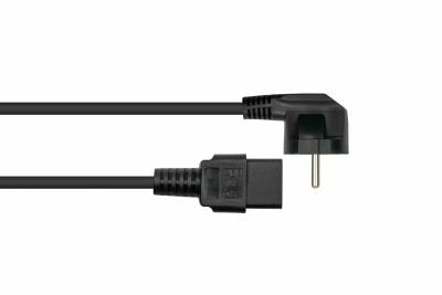 EAN 4066857000330 - Kabelmeister SK0190-S050 cable de transmisión Negro 5 m Enchufe tipo E+F C19 acoplador imagen 2