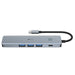 EAN 8436588882660 - Leotec LEDS05 base para portátil y replicador de puertos Acoplamiento Gris imagen 1