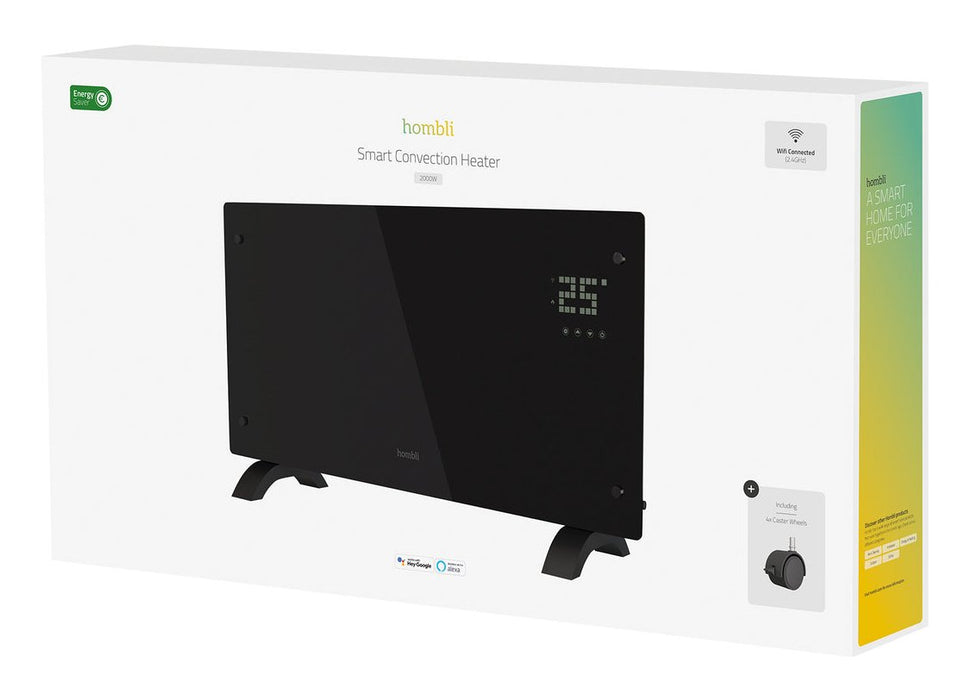 EAN 8721022291017 - Hombli HBCH-0300 calefactor eléctrico Interior Negro 2000 W Convector imagen 9
