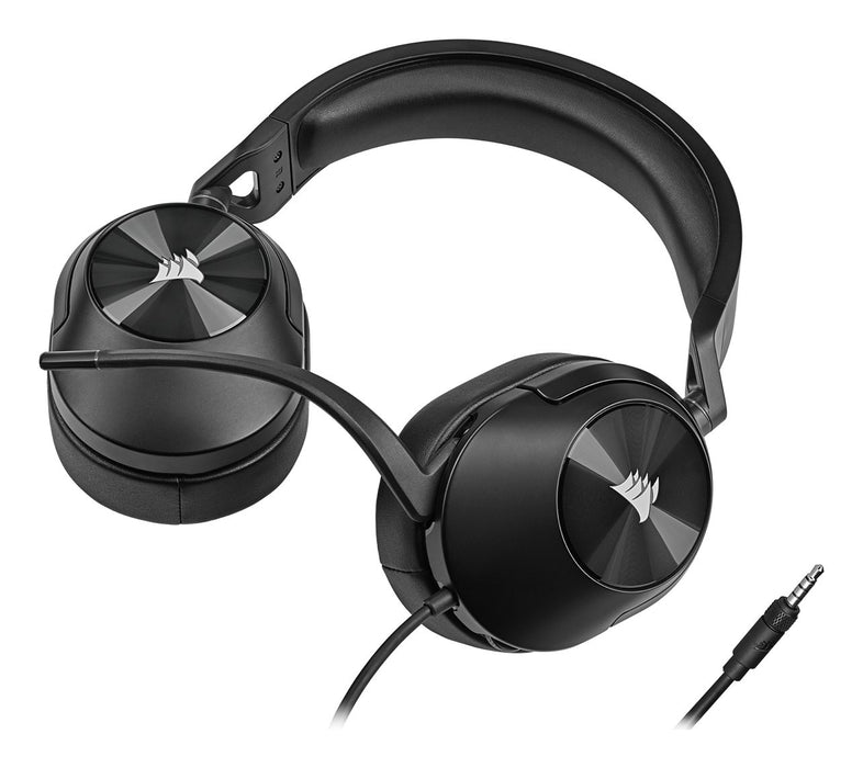 EAN 0840006643623 - Corsair HS55 STEREO Auriculares Alámbrico Diadema Juego Carbono imagen 3