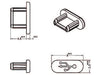 EAN 4043619640072 - DeLOCK 64007 tapa de seguridad para enchufe USB micro B Negro 10 pieza(s) imagen 2