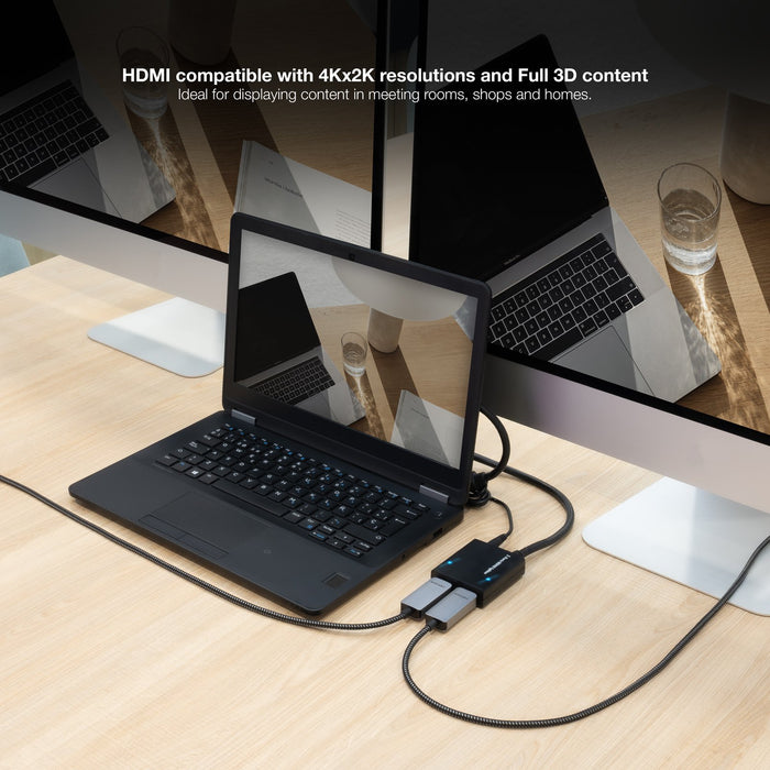 EAN 8433281006607 - Nanocable 10.25.3502 divisor de video 2x HDMI imagen 5