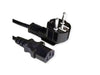 EAN 7630049632080 - VALUE 19.99.1014 cable de transmisión Negro 3 m Enchufe tipo E+F C13 acoplador imagen 1