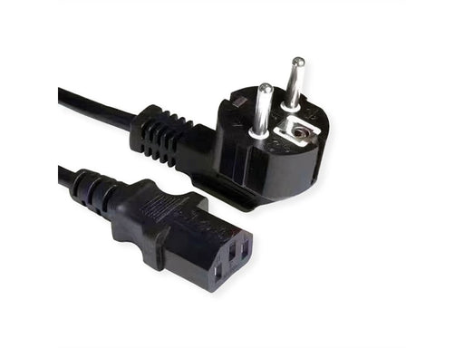 EAN 7630049632080 - VALUE 19.99.1014 cable de transmisión Negro 3 m Enchufe tipo E+F C13 acoplador imagen 1