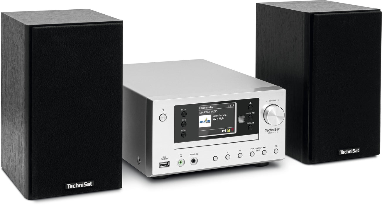 EAN 4019588029378 - TechniSat Viola 710 CD IR Internet Analógico y digital Plata imagen 6
