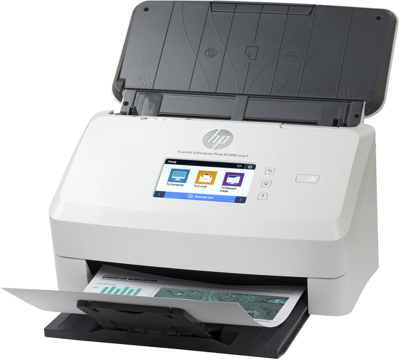 EAN 0193905252664 - HP Scanjet Enterprise Flow N7000 Escáner alimentado con hojas 600 x 600 DPI A4 Blanco imagen 2