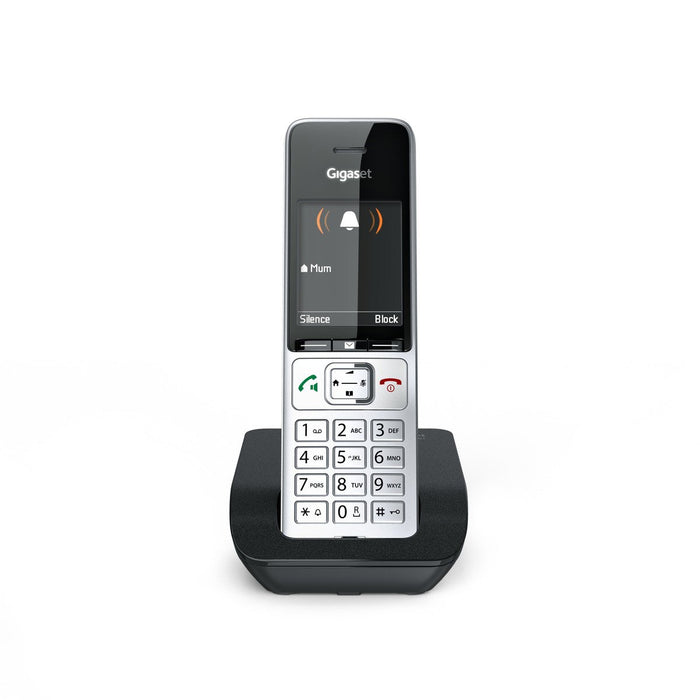 EAN 4250366866611 - Gigaset COMFORT 500 Teléfono DECT Identificador de llamadas Negro, Plata imagen 3