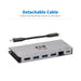 EAN 37332241023 - Tripp Lite U442-DOCK5D-GY base para portátil y replicador de puertos Alámbrico USB 3.2 Gen 1 (3.1 Gen 1) Ty imagen 5