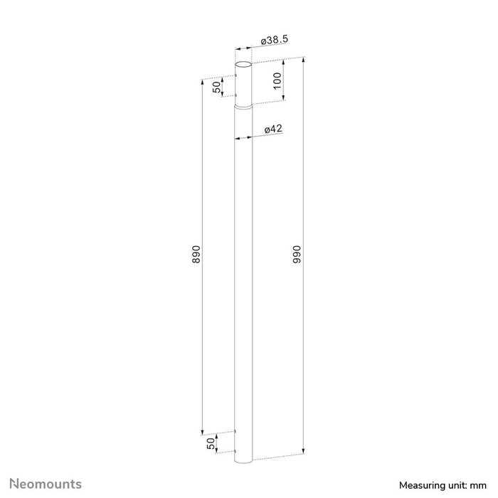 EAN 8717371449896 - Neomounts ACL25-500BL accesorio para soporte de monitor imagen 11